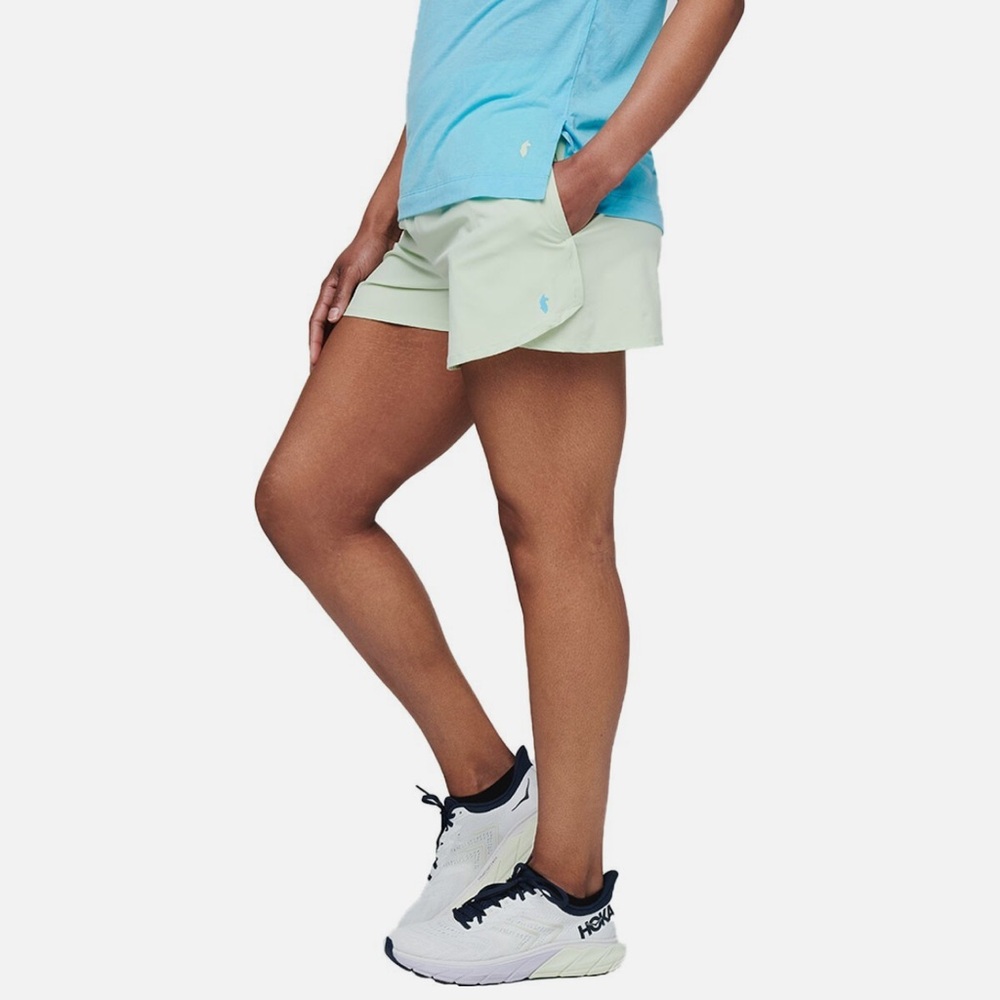 $70MSRP NWT Cotopaxi Mint Green Women's Athletic Shorts SIZE LARGE L